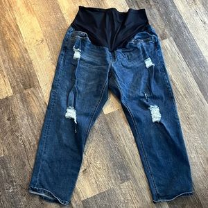 Time and Tru maternity mom jeans
